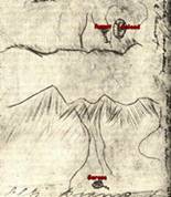 Illustration — un croquis de Maria Valtorta
